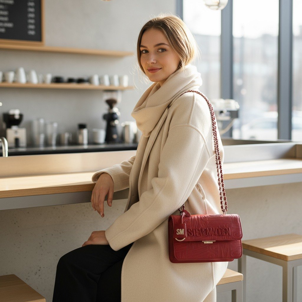 Bdoozy Red/Silver Crossbody
