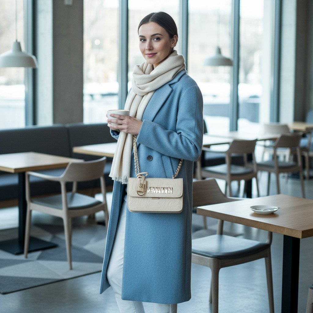 Bdoozy Bone/Gold Crossbody