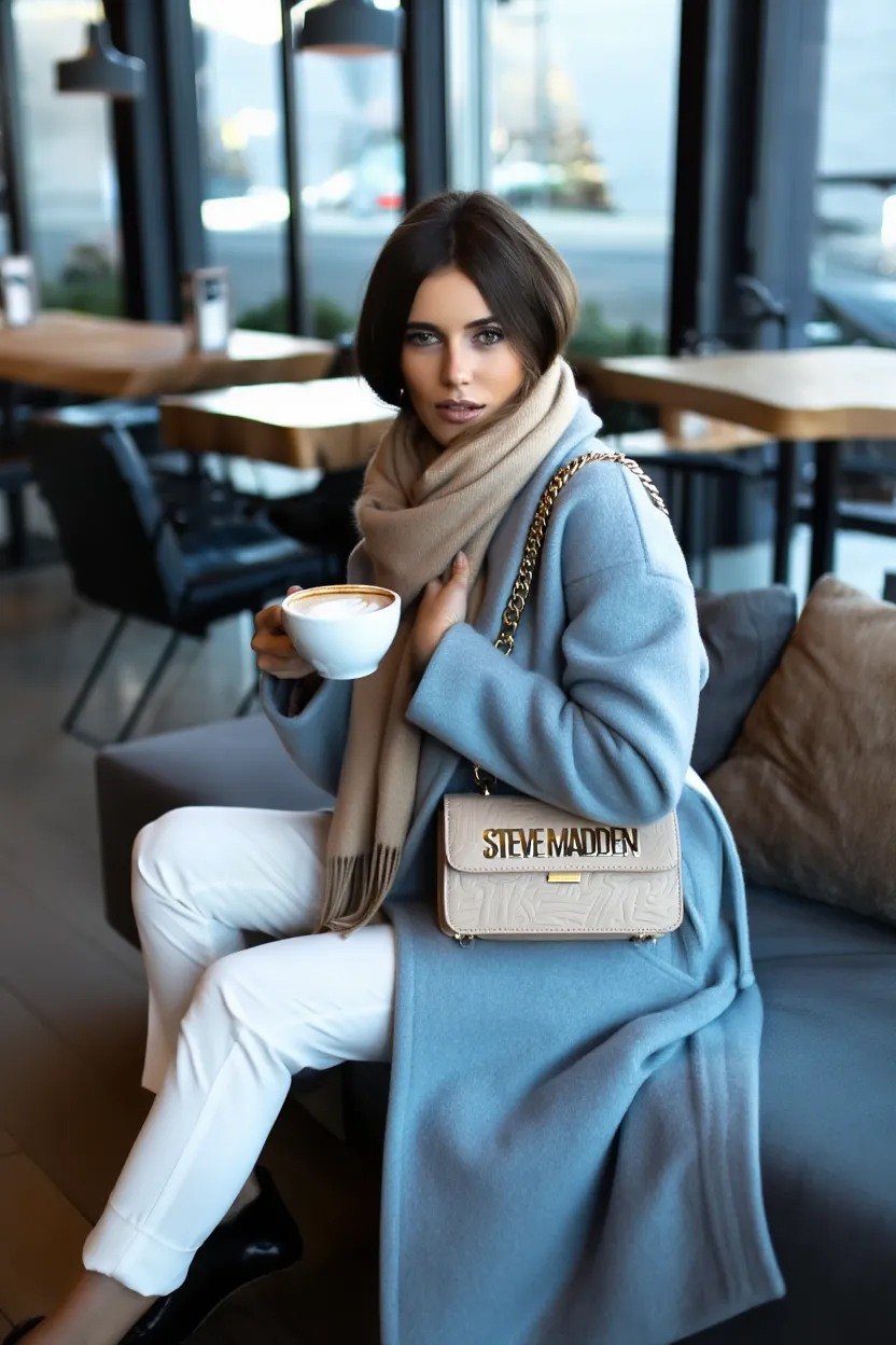 Bdoozy Bone/Gold Crossbody