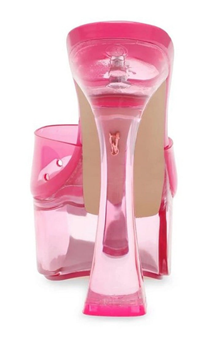 Kacie Pink Heel Sandals