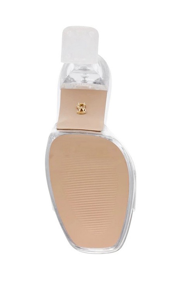 Kacie Silver Heel Sandals