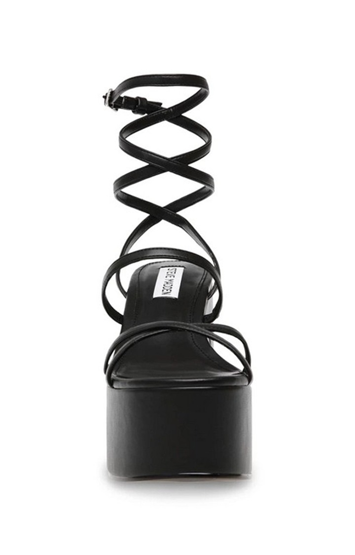 Bayshore Black Heel Sandals