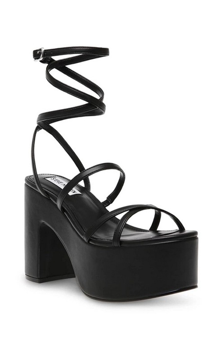 Bayshore Black Heel Sandals