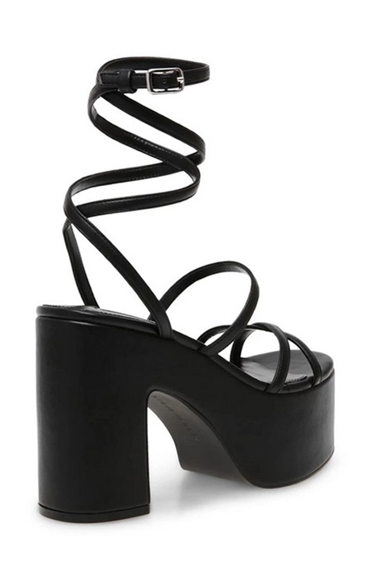 Bayshore Black Heel Sandals