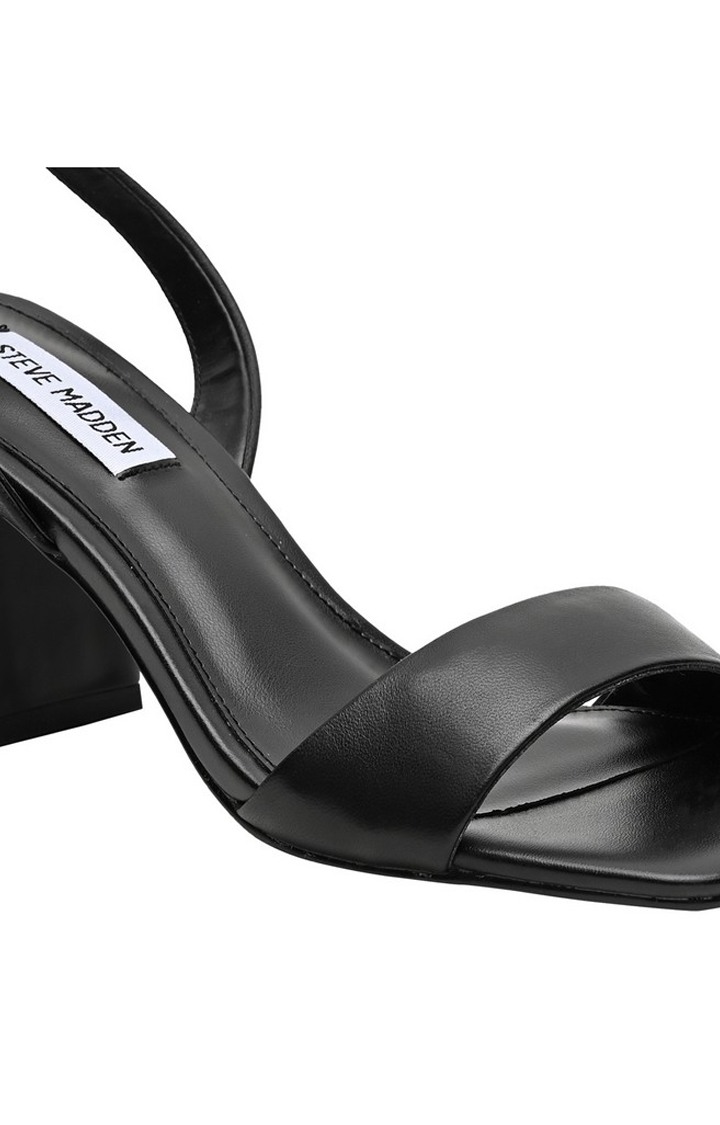 Cynic Black Heel Sandals