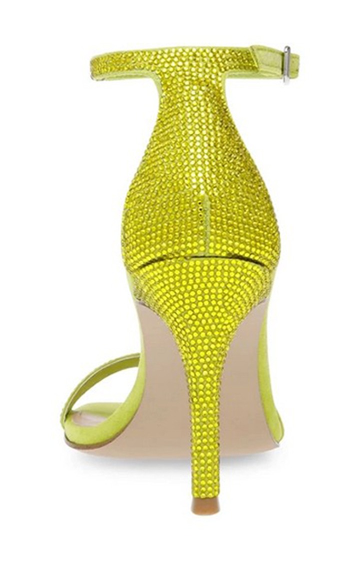 Illumine-R Yellow Heel Sandals