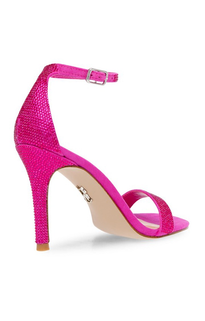 Illumine-R Pink Heel Sandals