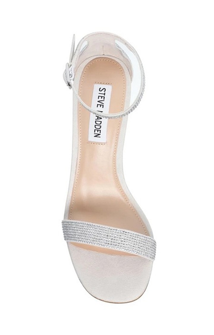 Illumine-R Silver Heel Sandals