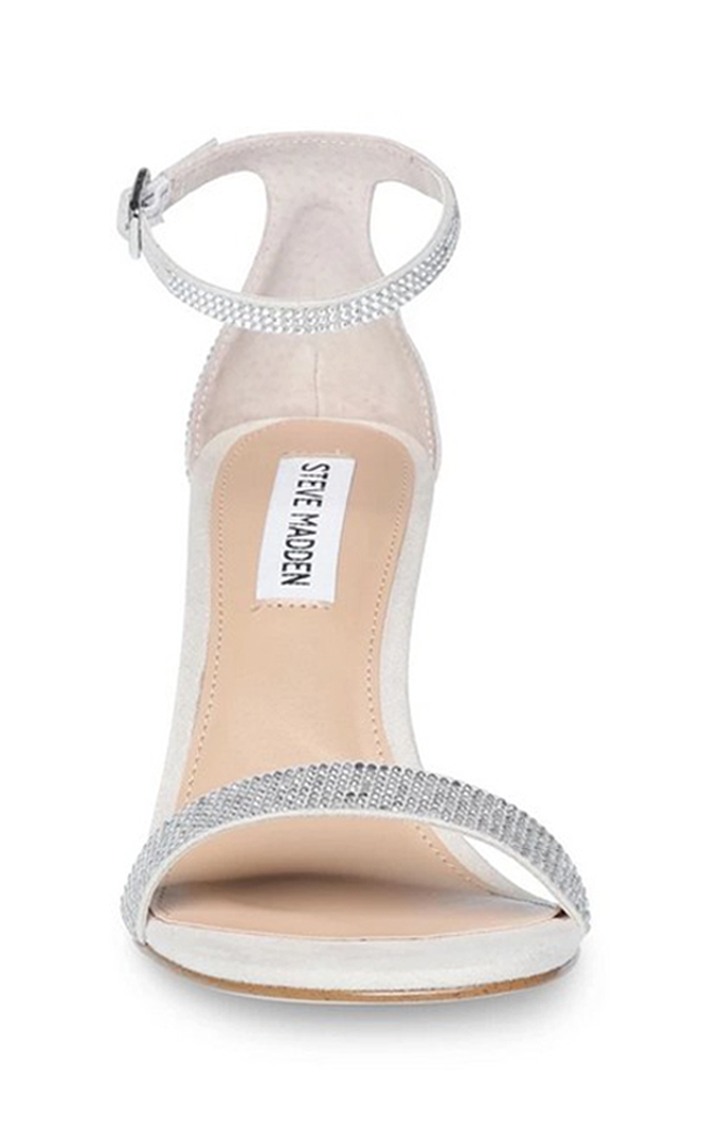 Illumine-R Silver Heel Sandals