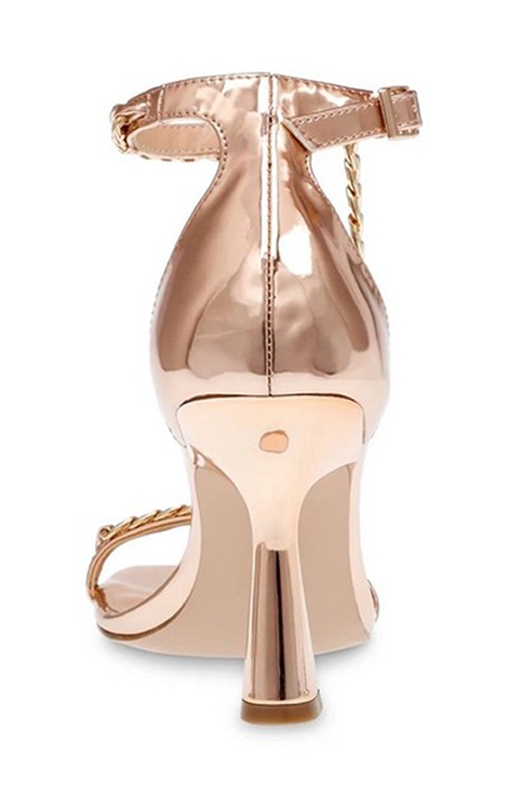 La Bomba Pink Heel Sandals