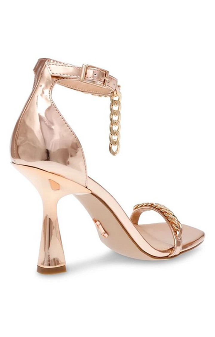 La Bomba Pink Heel Sandals