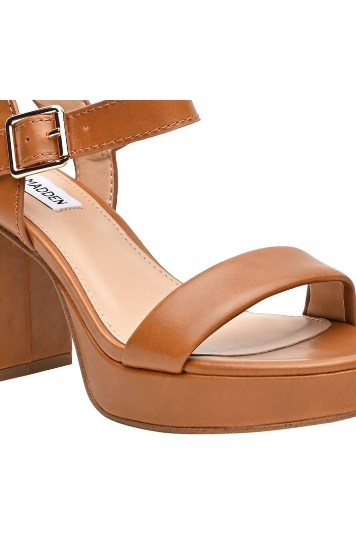 Freefall Brown Heel Sandals