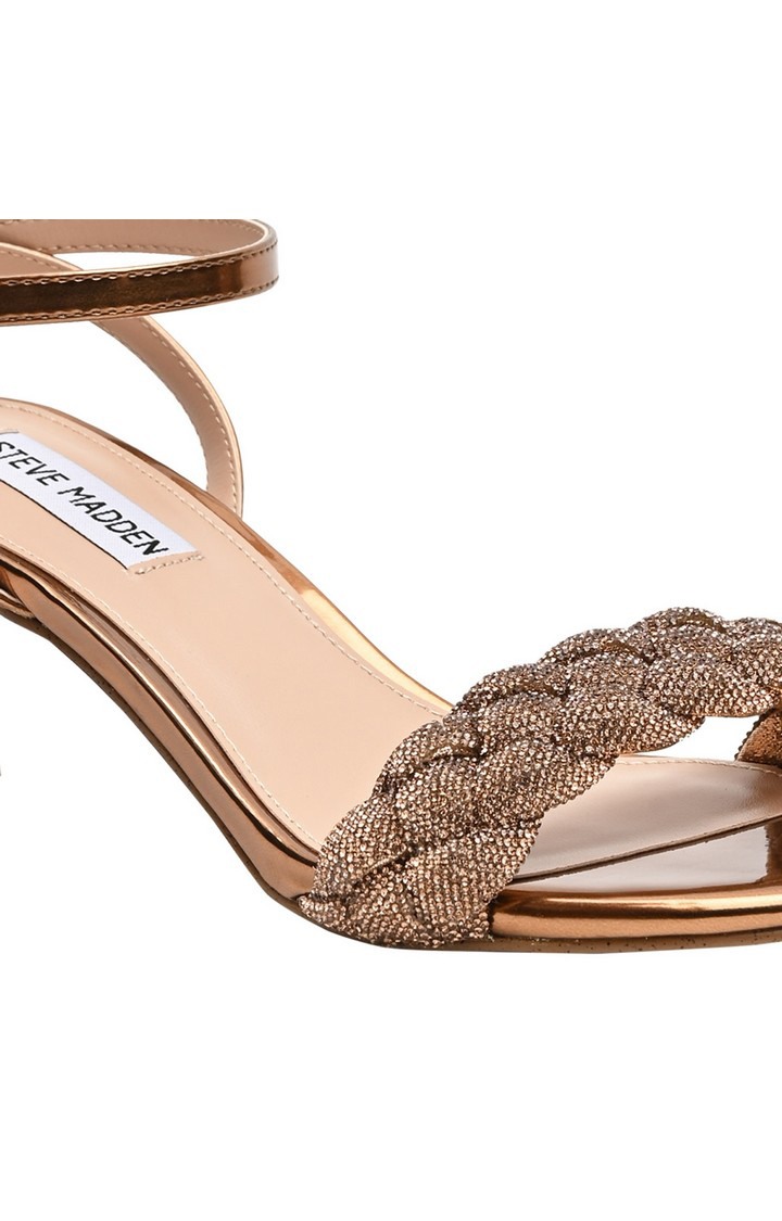 Kenia Brown Heel Sandals