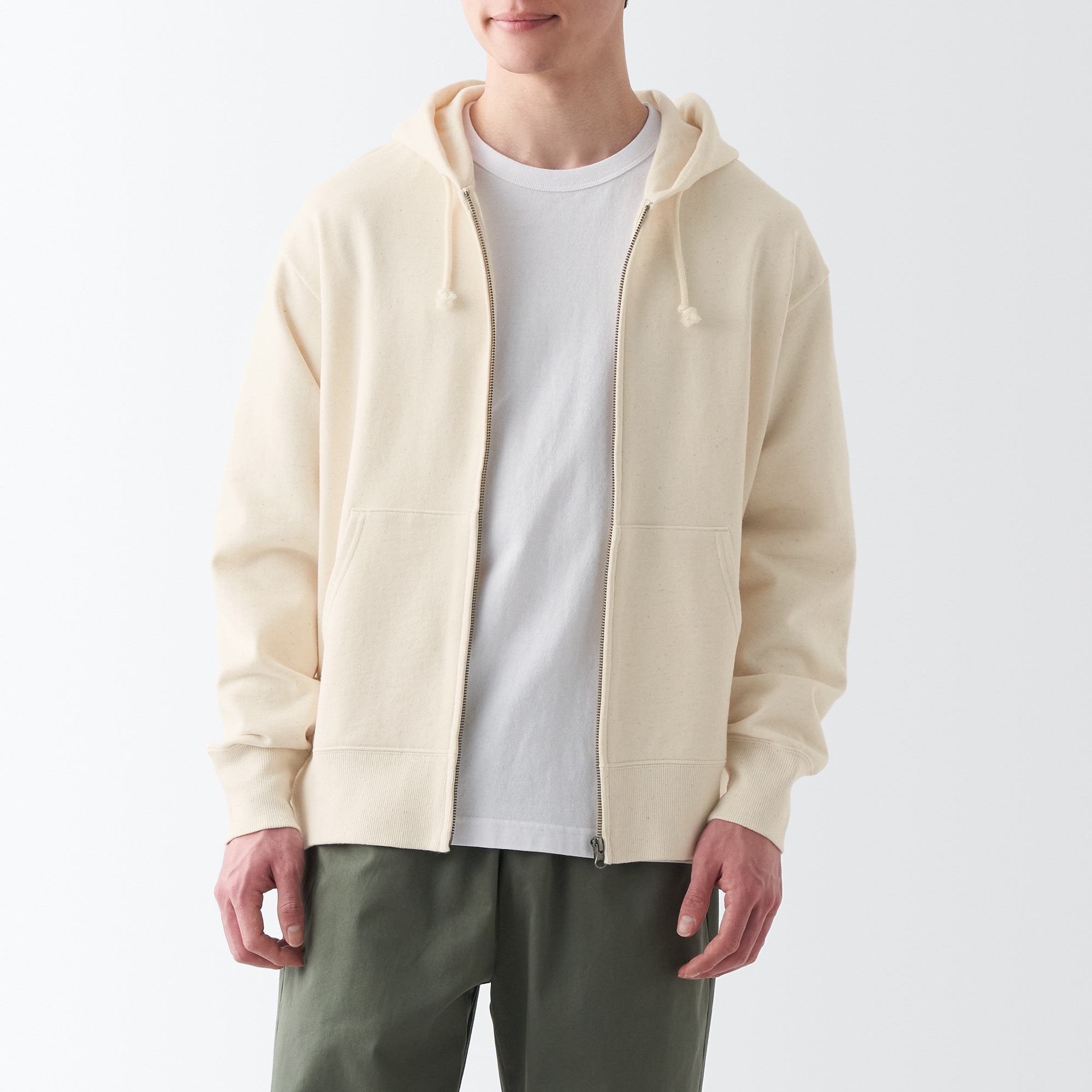 French terry Zip up hoody