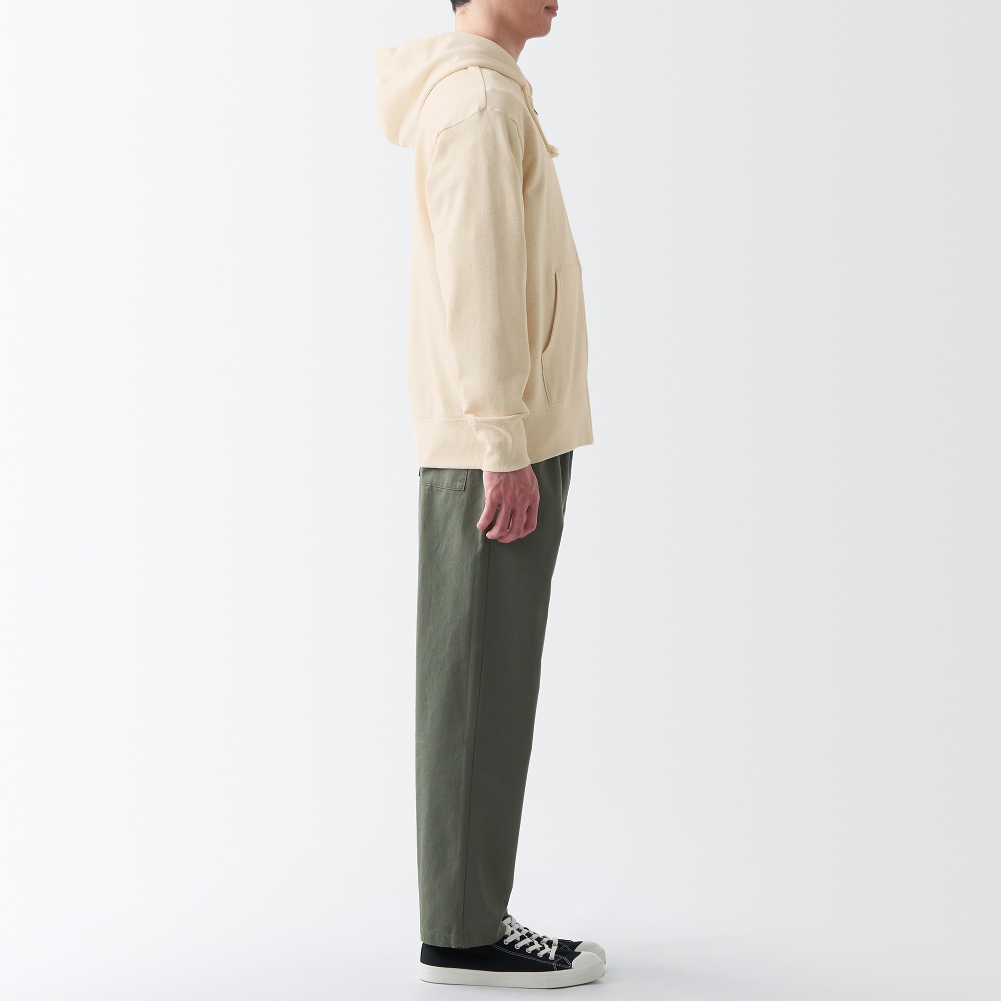 French terry Zip up hoody