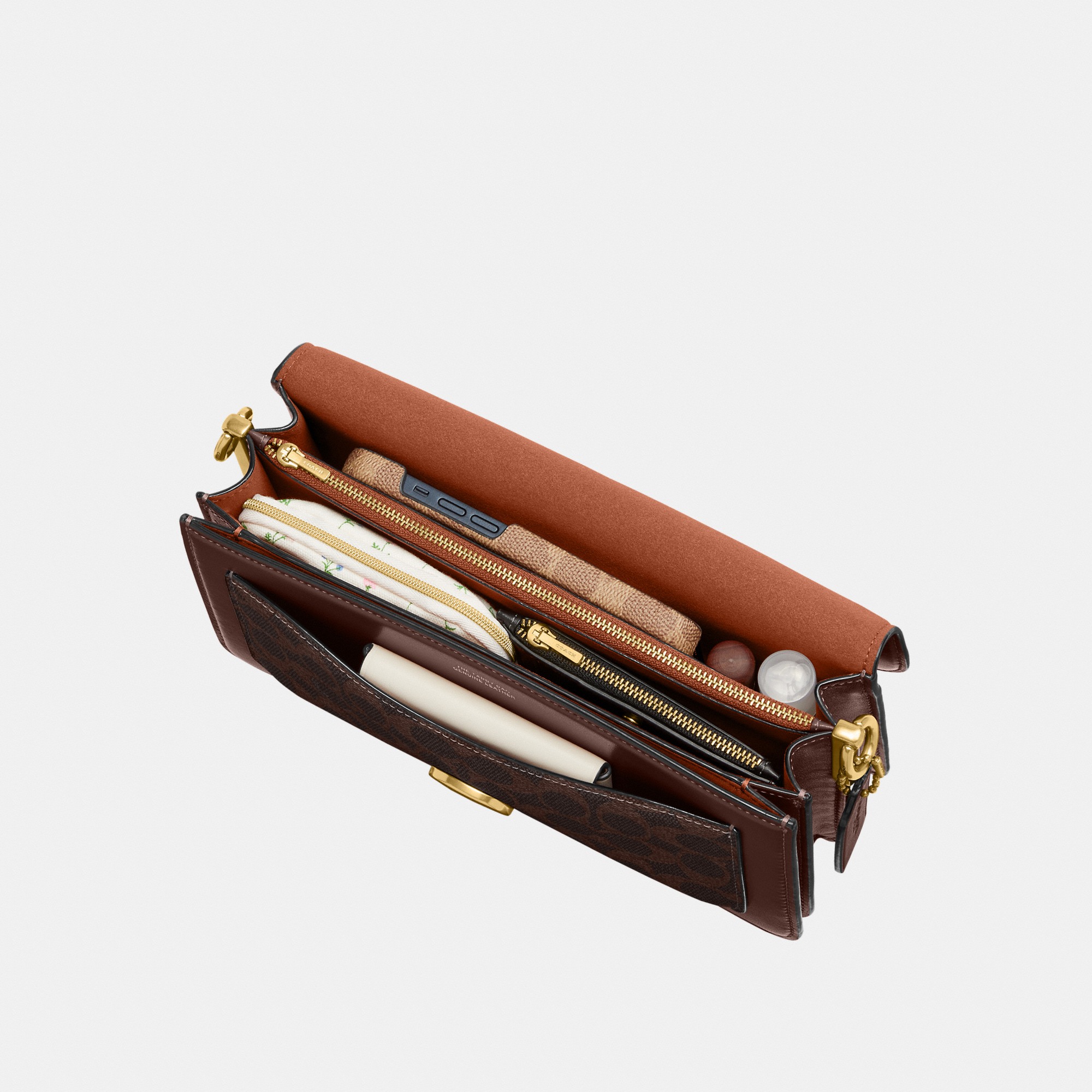 Tabby Shoulder Bag 26 In Signature Canvas