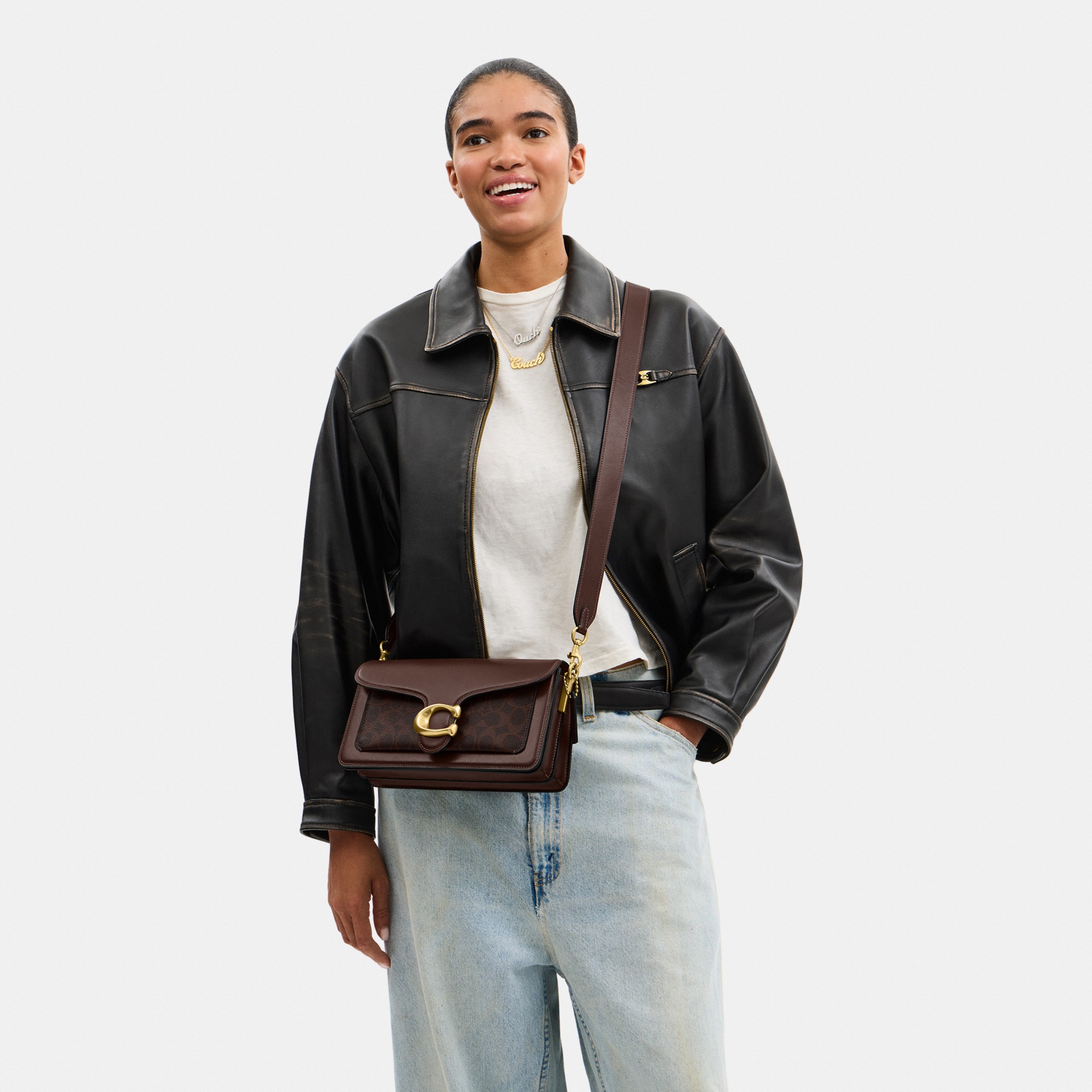 Tabby Shoulder Bag 26 In Signature Canvas