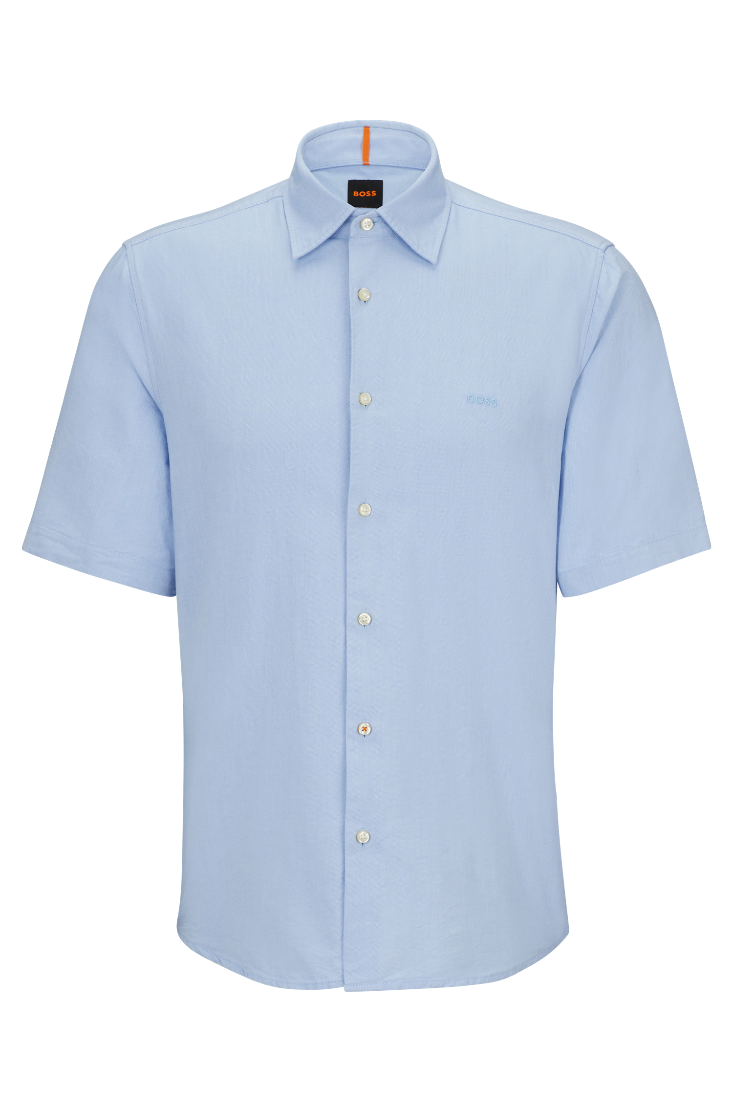 REGULAR-FIT SHIRT IN ORGANIC OXFORD COTTON