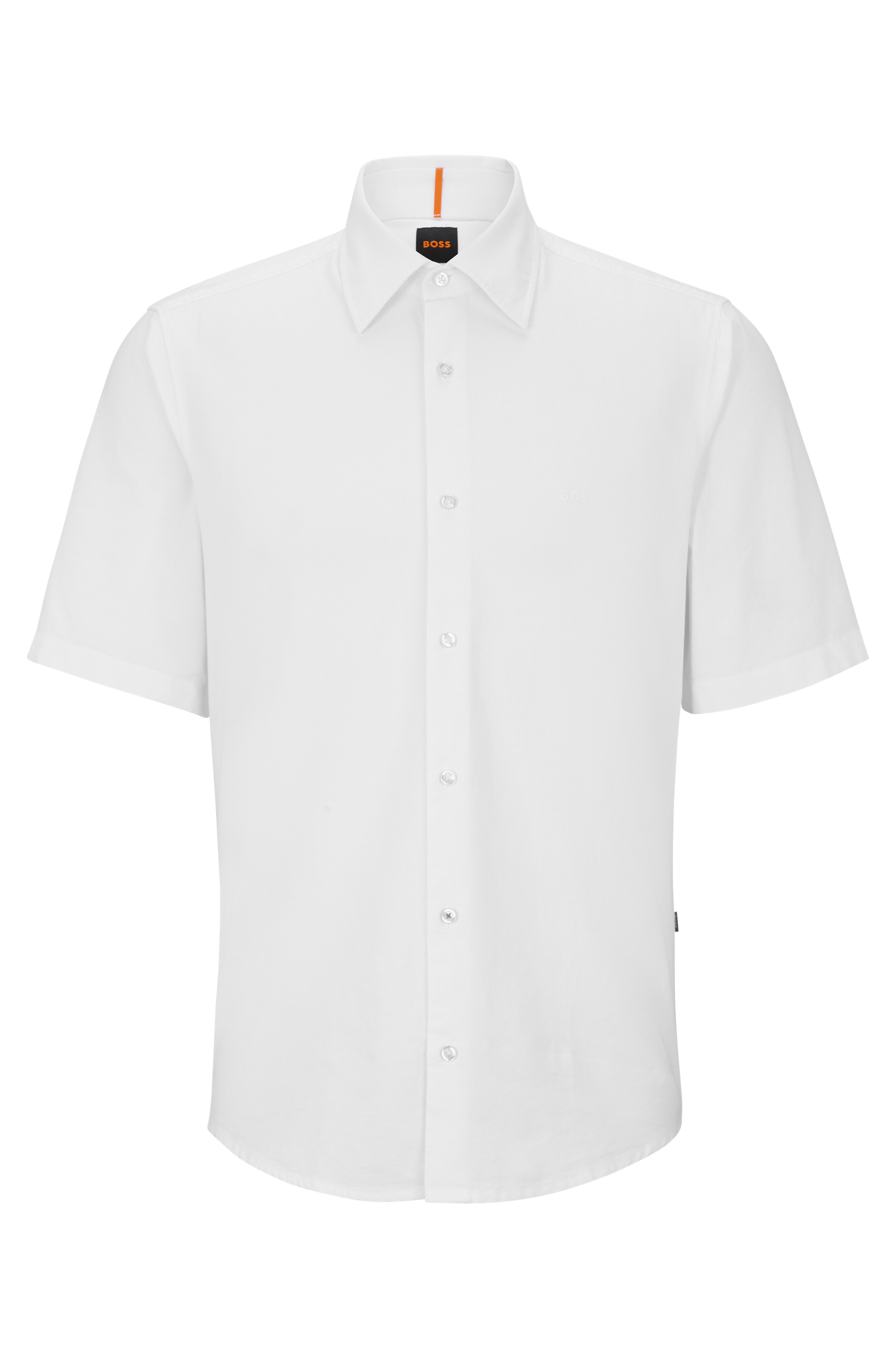 Boss REGULAR-FIT SHIRT IN ORGANIC OXFORD COTTON