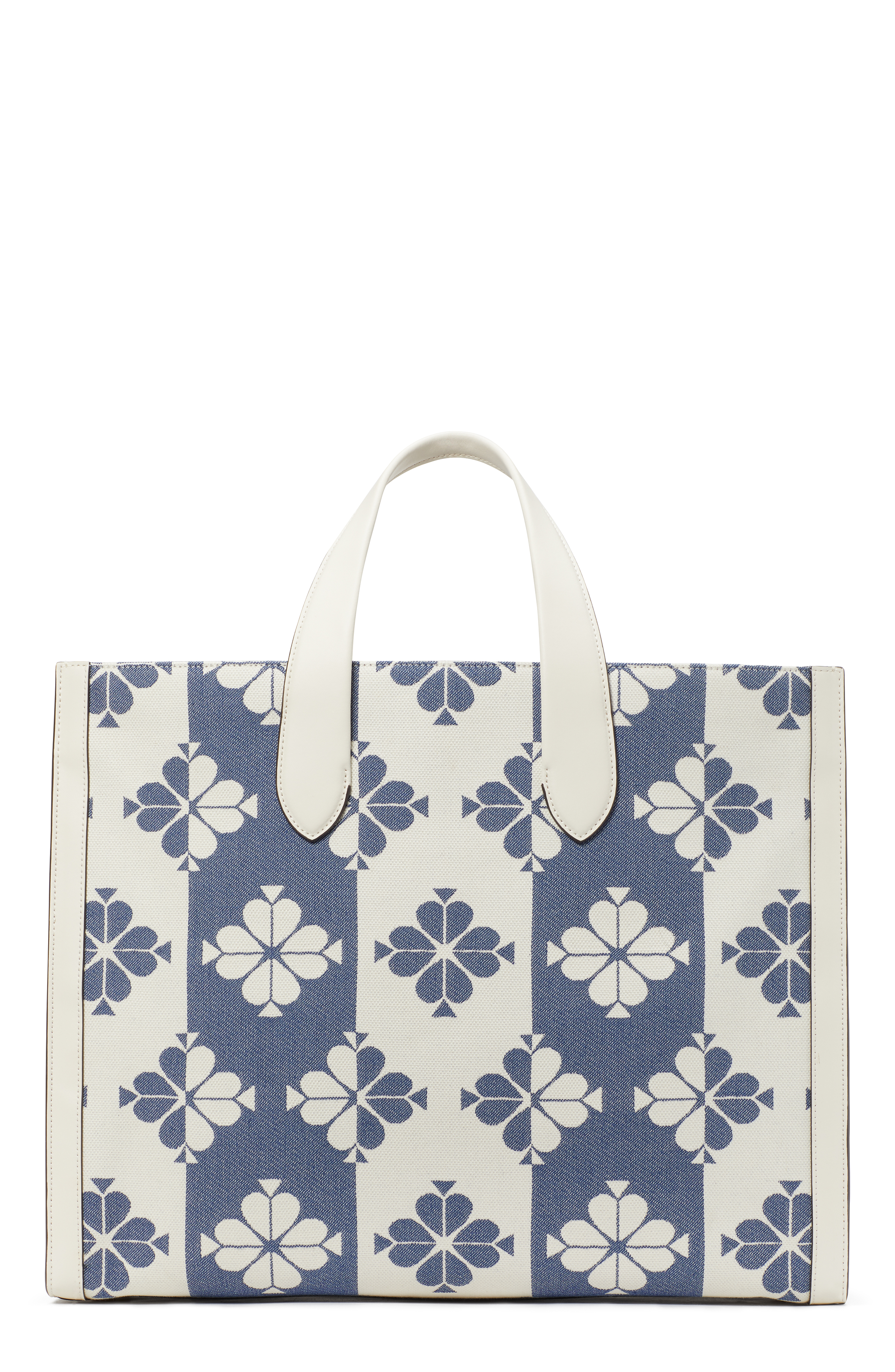 SPADE FLOWER JACQUARD TOTE