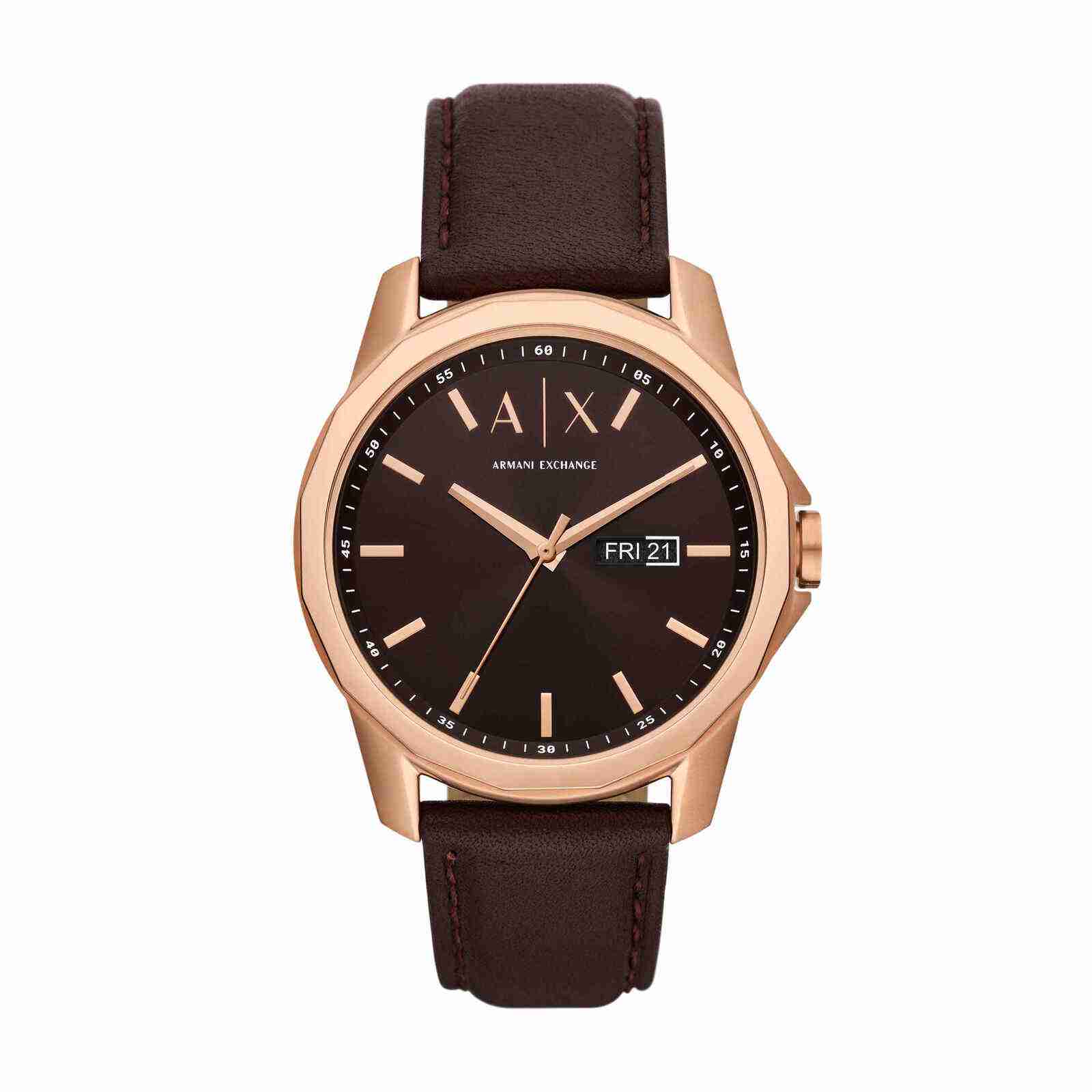 Armani Exchange Brown Watch AX1740