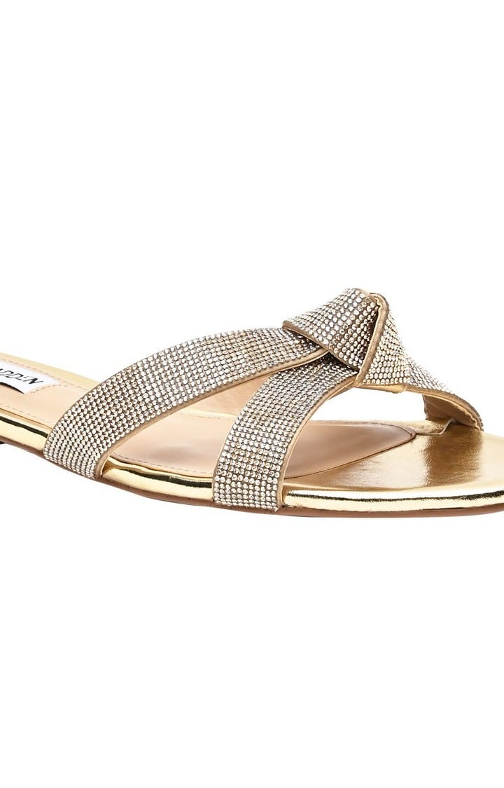Zaylah Gold Flats