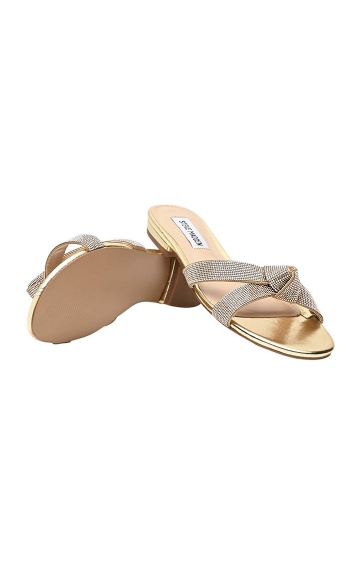 Zaylah Gold Flats