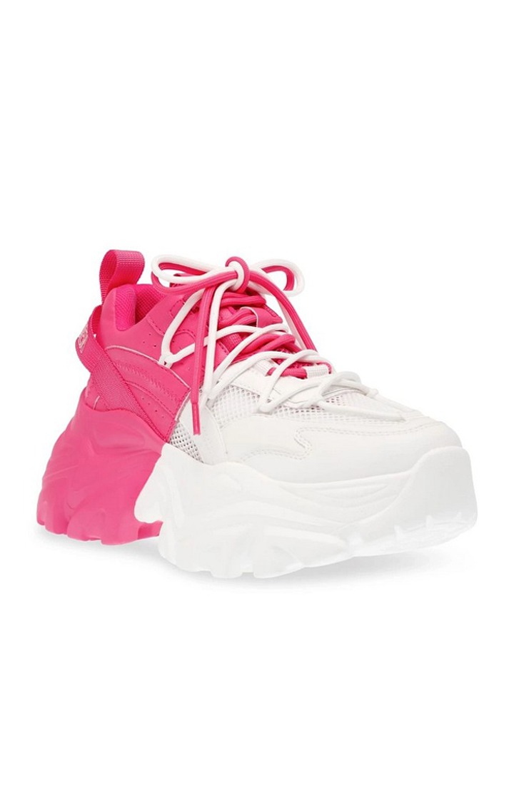 Rhythmic White Sneakers