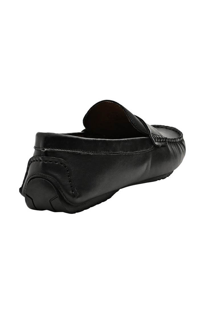 Sm-1536 Black Driver Loafers