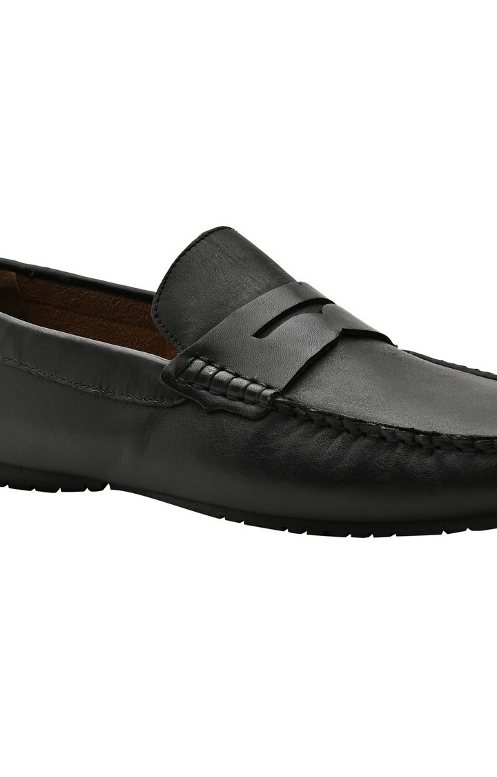 Sm-1536 Black Driver Loafers