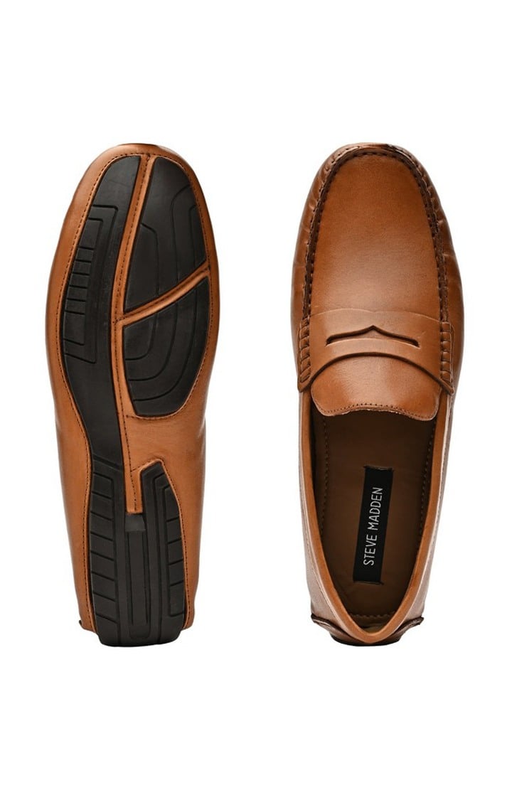 Sm-1536 Brown Driver Loafers