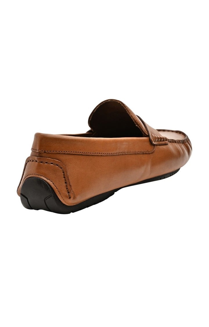 Sm-1536 Brown Driver Loafers