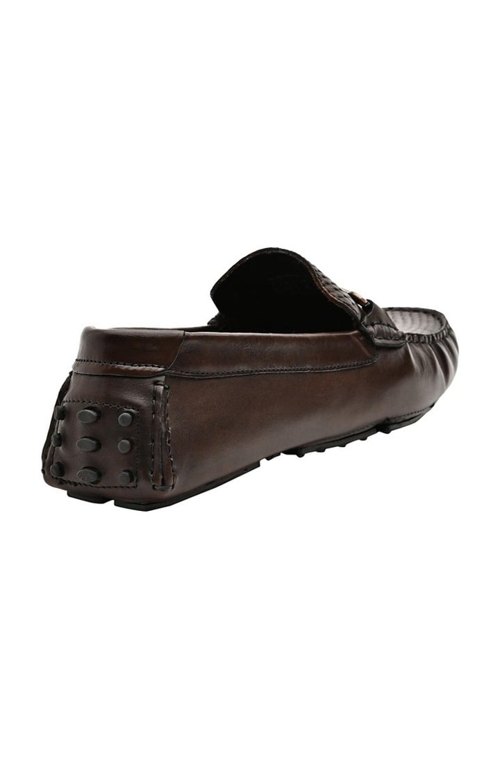 Sm-1569 Brown Driver Loafers