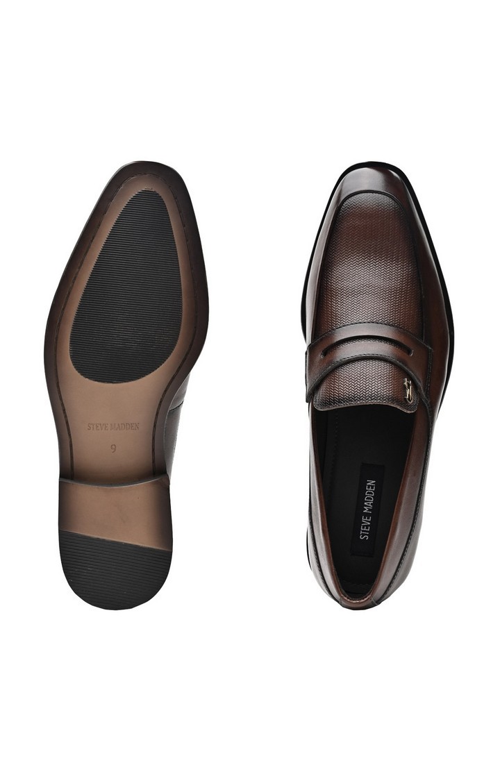Sm-1544 Brown Tie-Ups & Dress Loafers