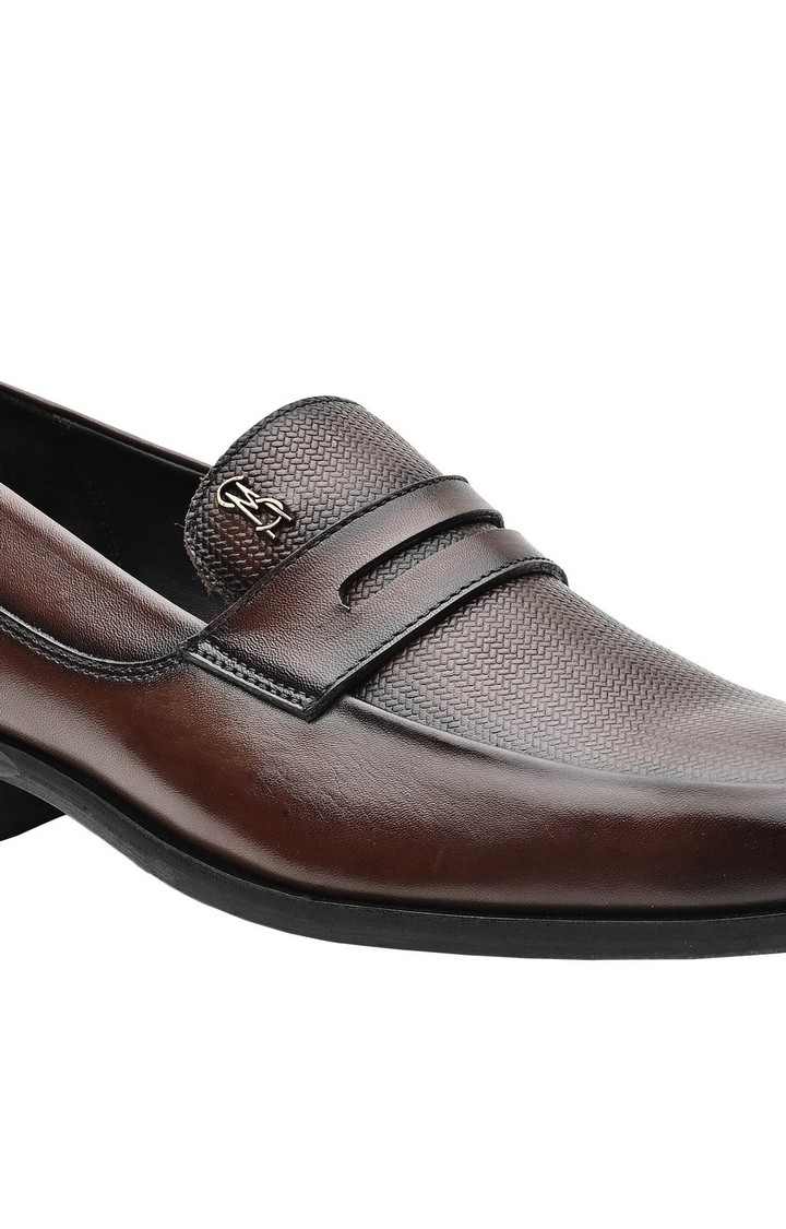 Sm-1544 Brown Tie-Ups & Dress Loafers