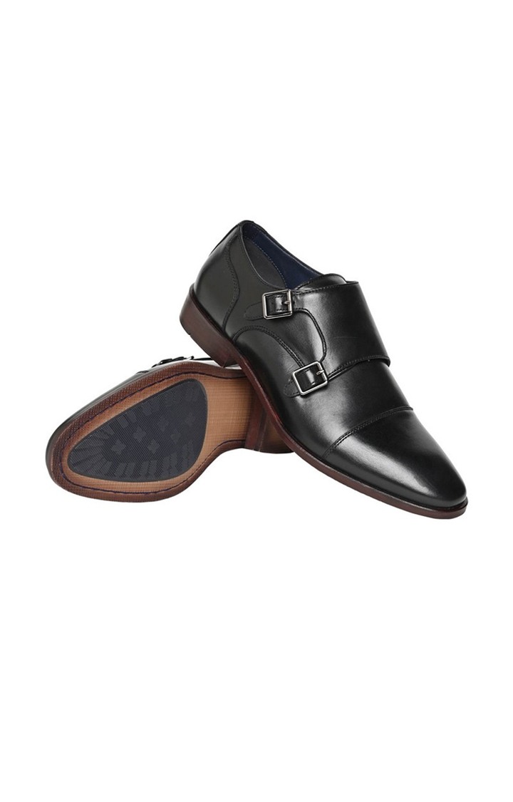Sm-1559 Black Tie-Ups & Dress Loafers
