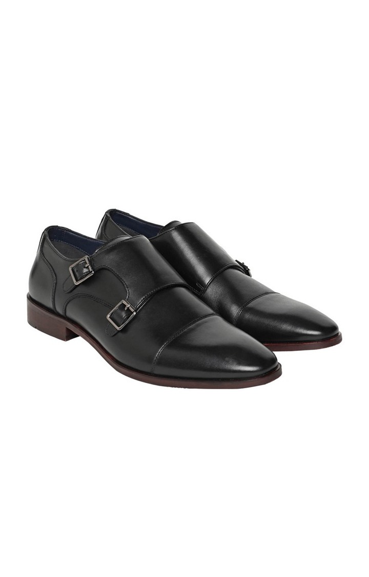Sm-1559 Black Tie-Ups & Dress Loafers