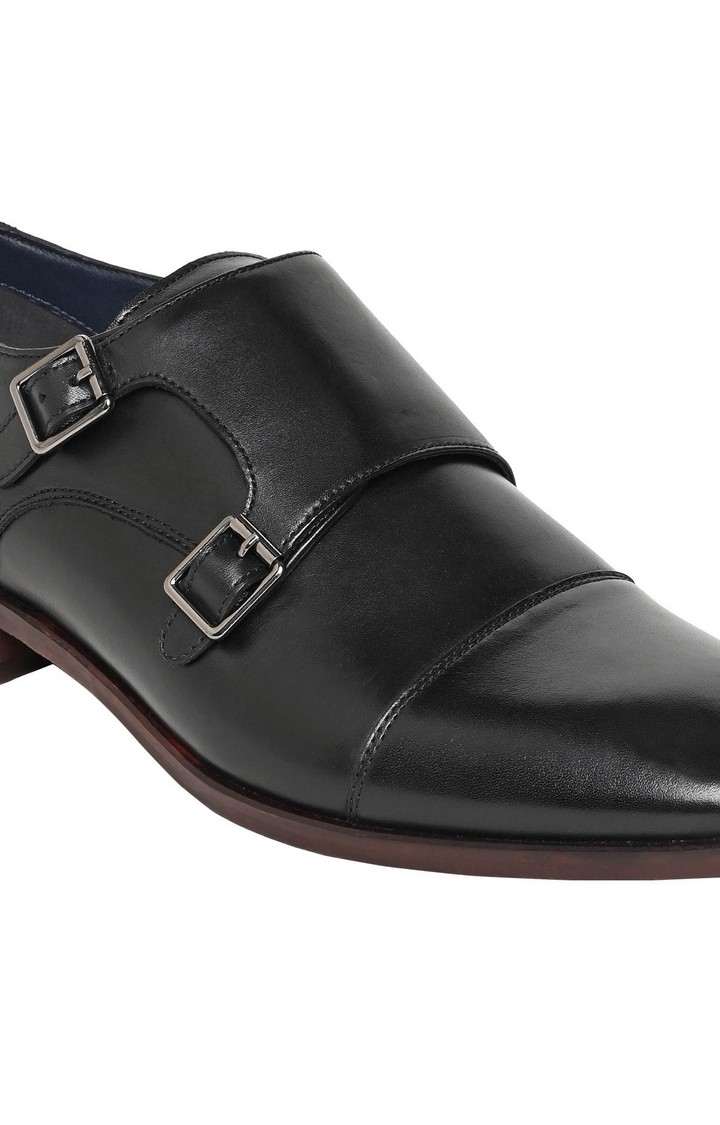 Sm-1559 Black Tie-Ups & Dress Loafers