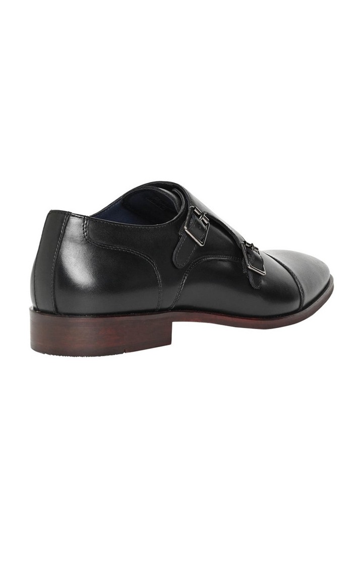 Sm-1559 Black Tie-Ups & Dress Loafers