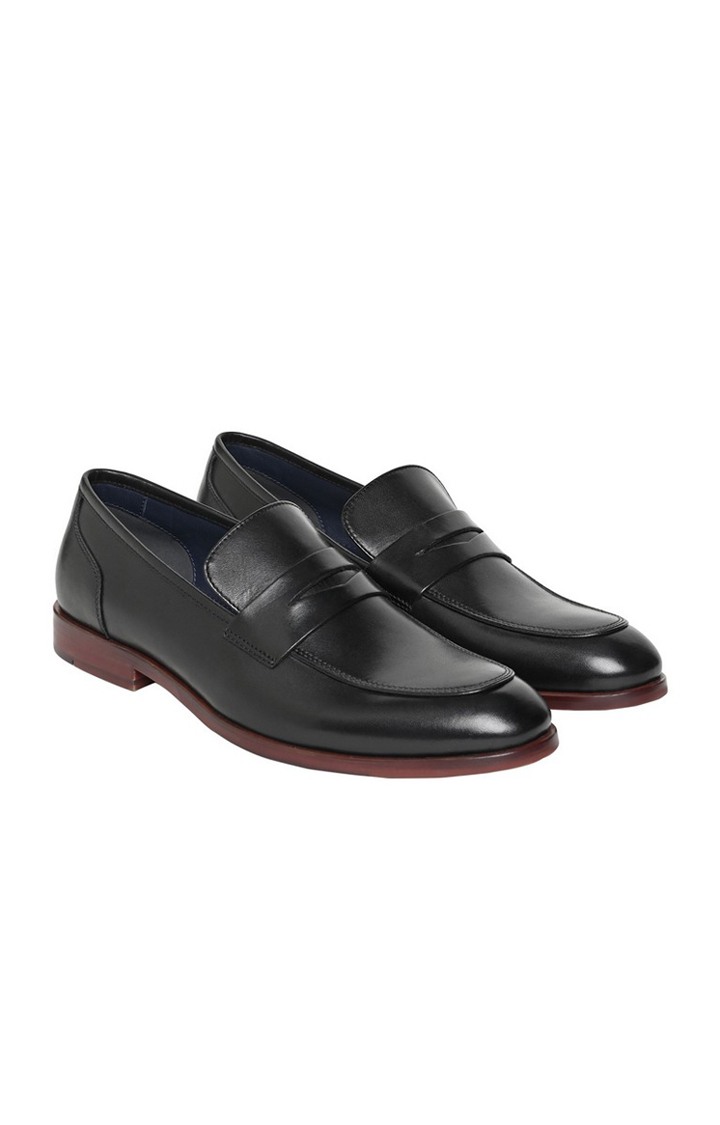 Sm-1561 Black Tie-Ups & Dress Loafers