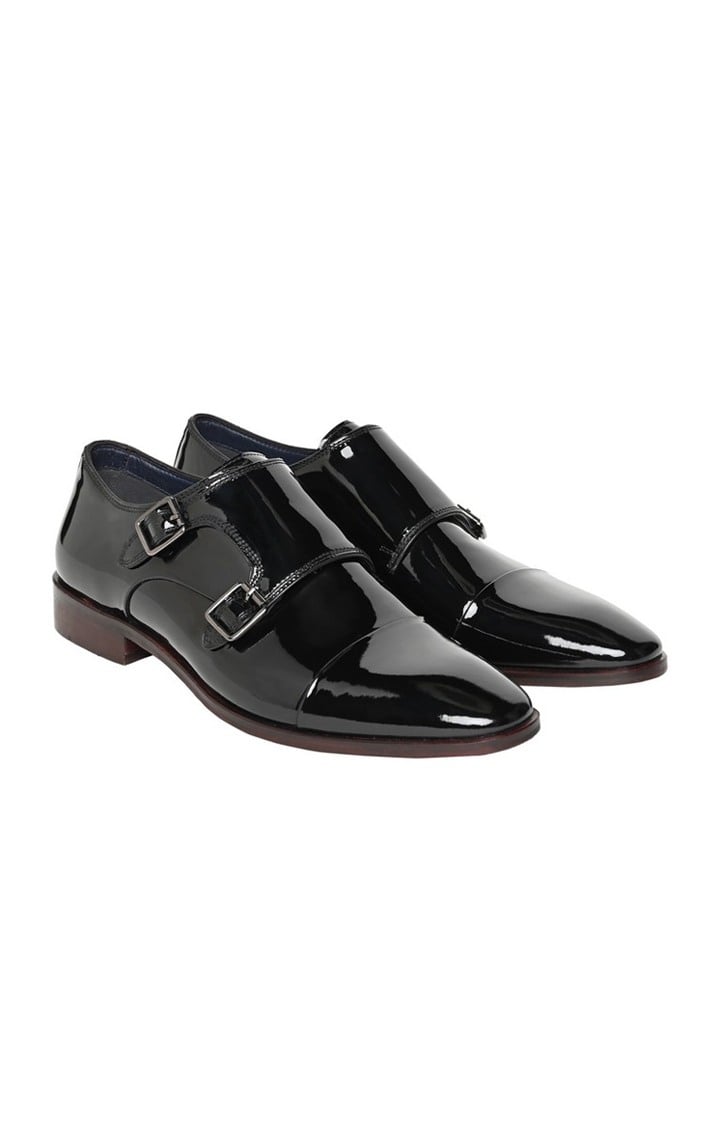 Sm-1562 Black Tie-Ups & Dress Loafers