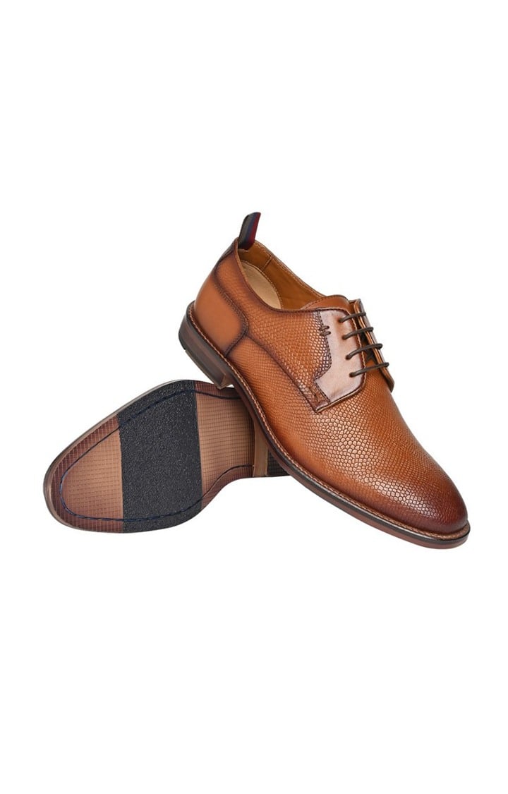 Sm-1564 Brown Tie-Ups & Dress Loafers