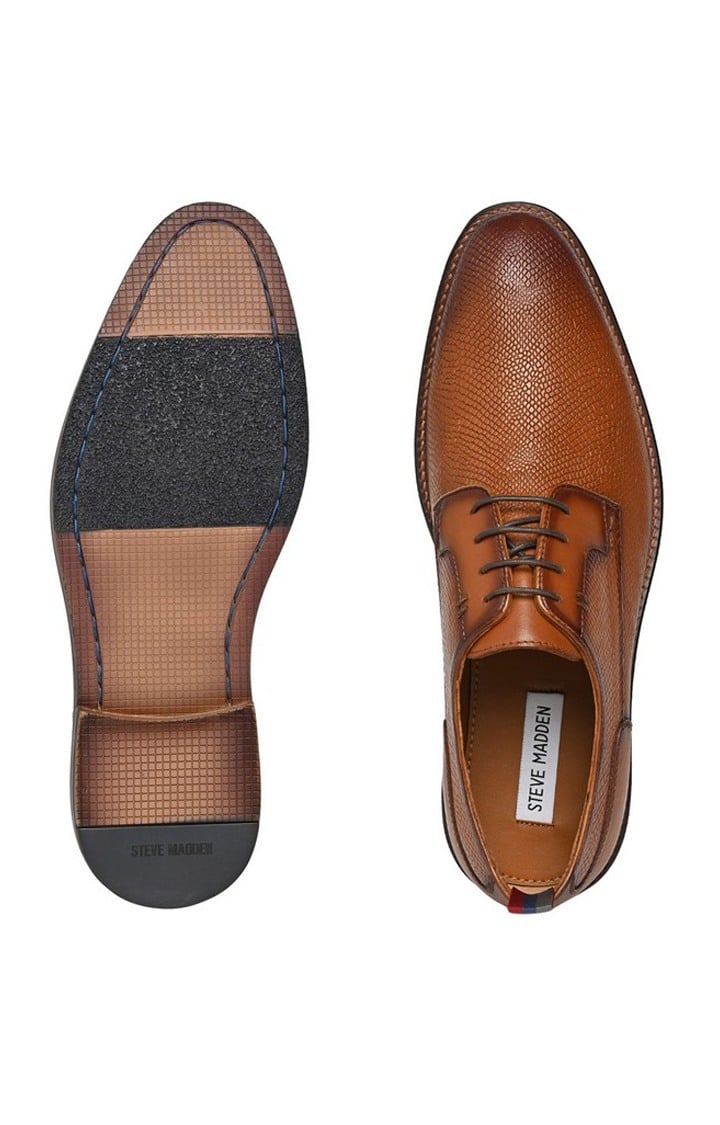Sm-1564 Brown Tie-Ups & Dress Loafers