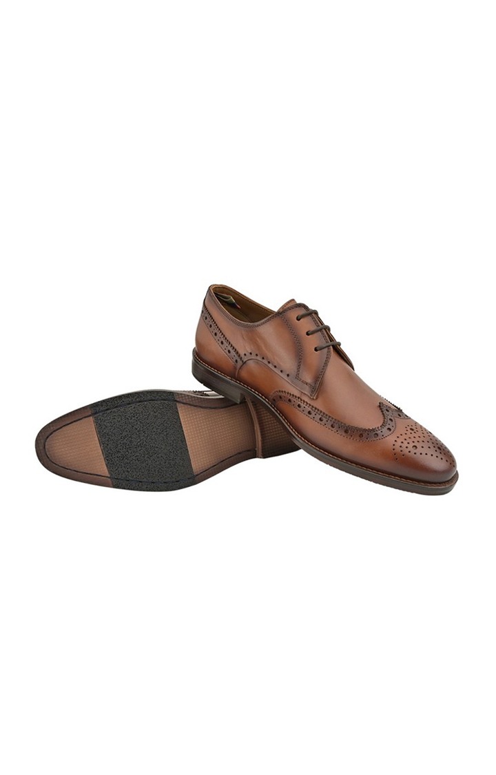 Sm-1565 Brown Tie-Ups & Dress Loafers