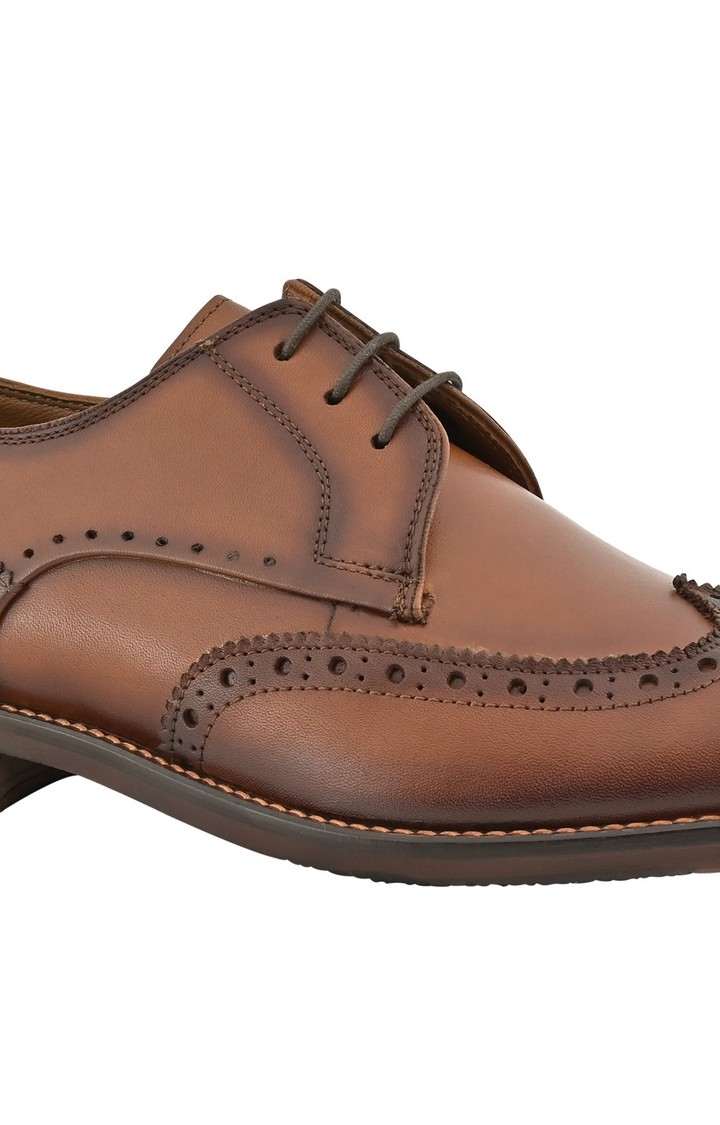 Sm-1565 Brown Tie-Ups & Dress Loafers