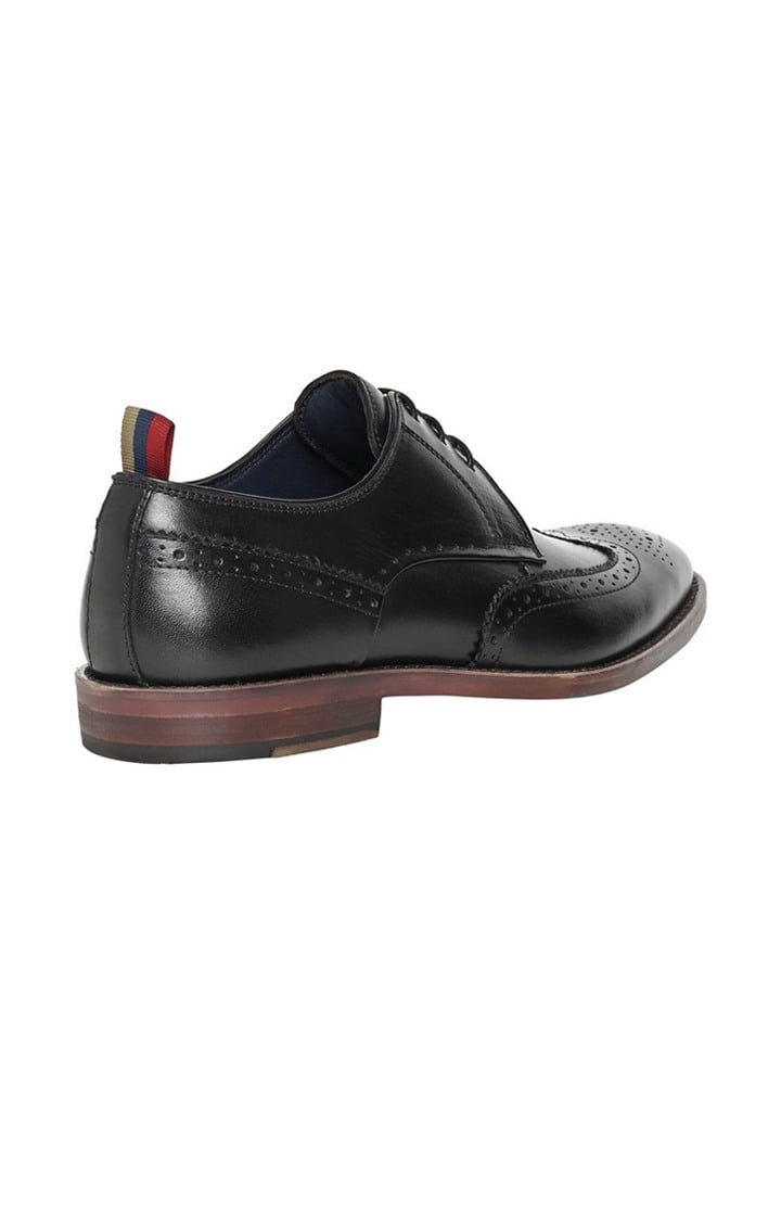 Sm-1565 Black Tie-Ups & Dress Loafers