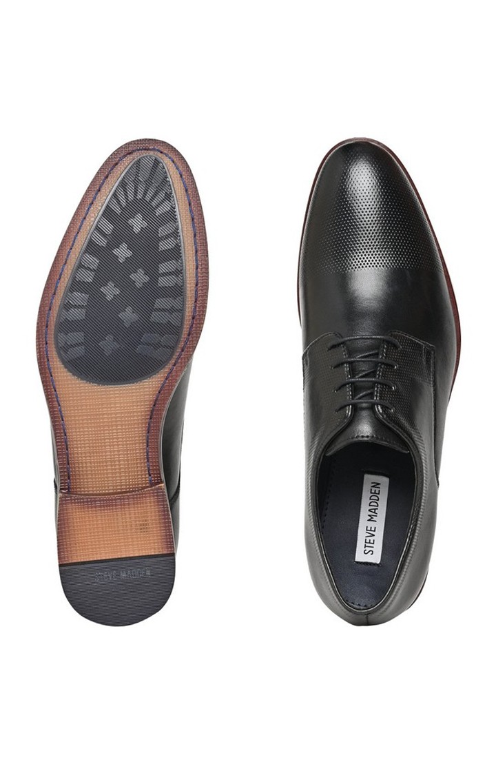 Sm-1566 Black Tie-Ups & Dress Loafers