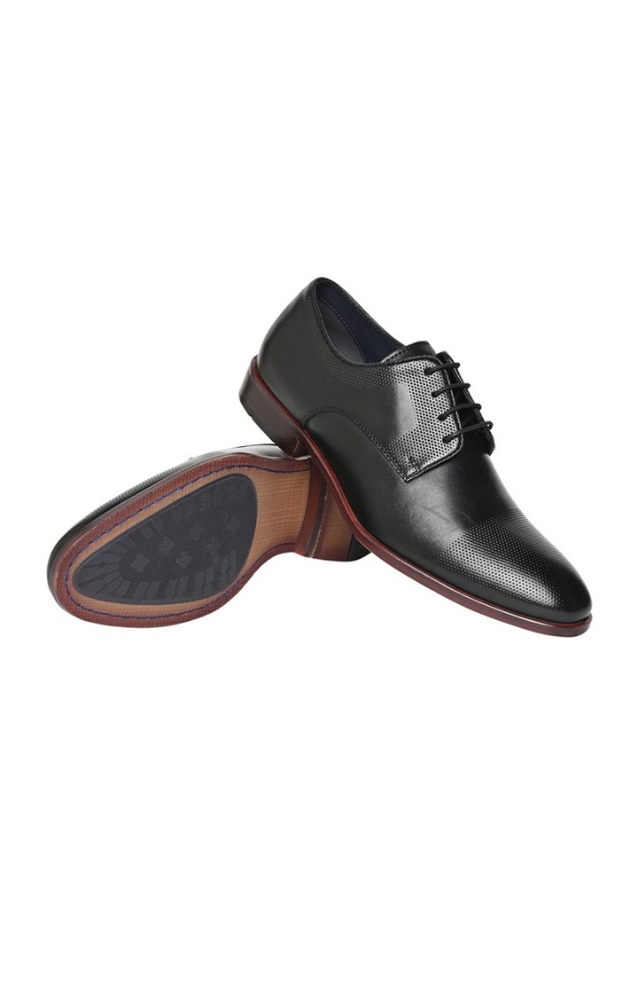 Sm-1566 Black Tie-Ups & Dress Loafers