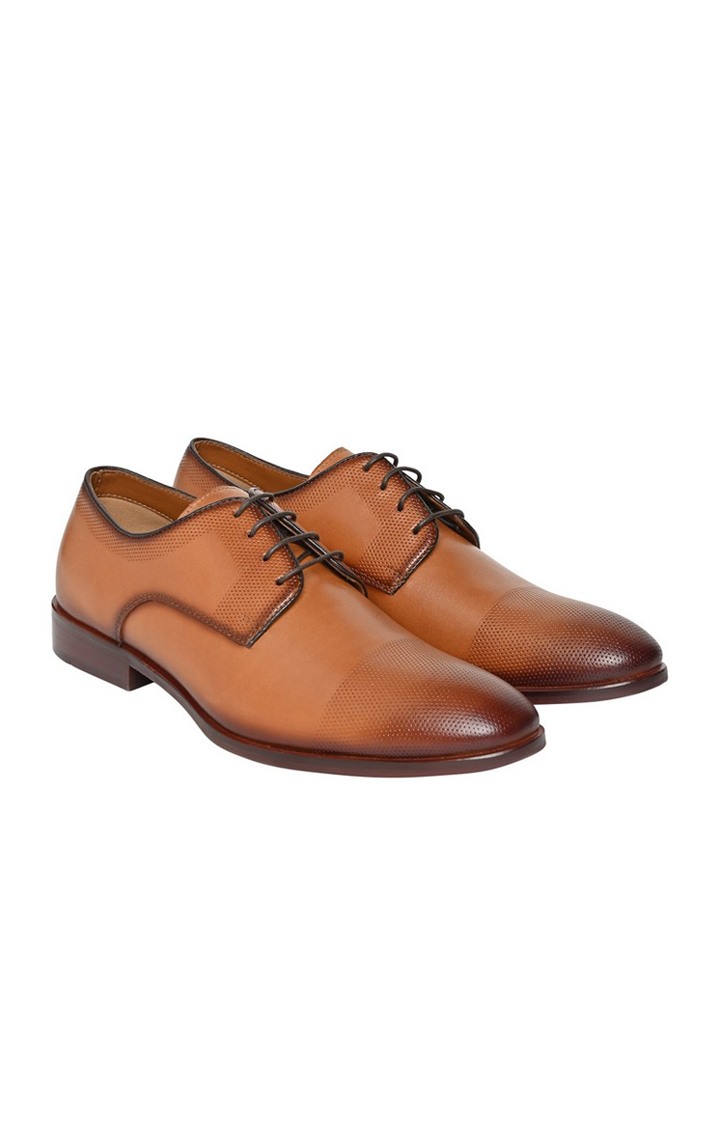 Sm-1566 Brown Tie-Ups & Dress Loafers