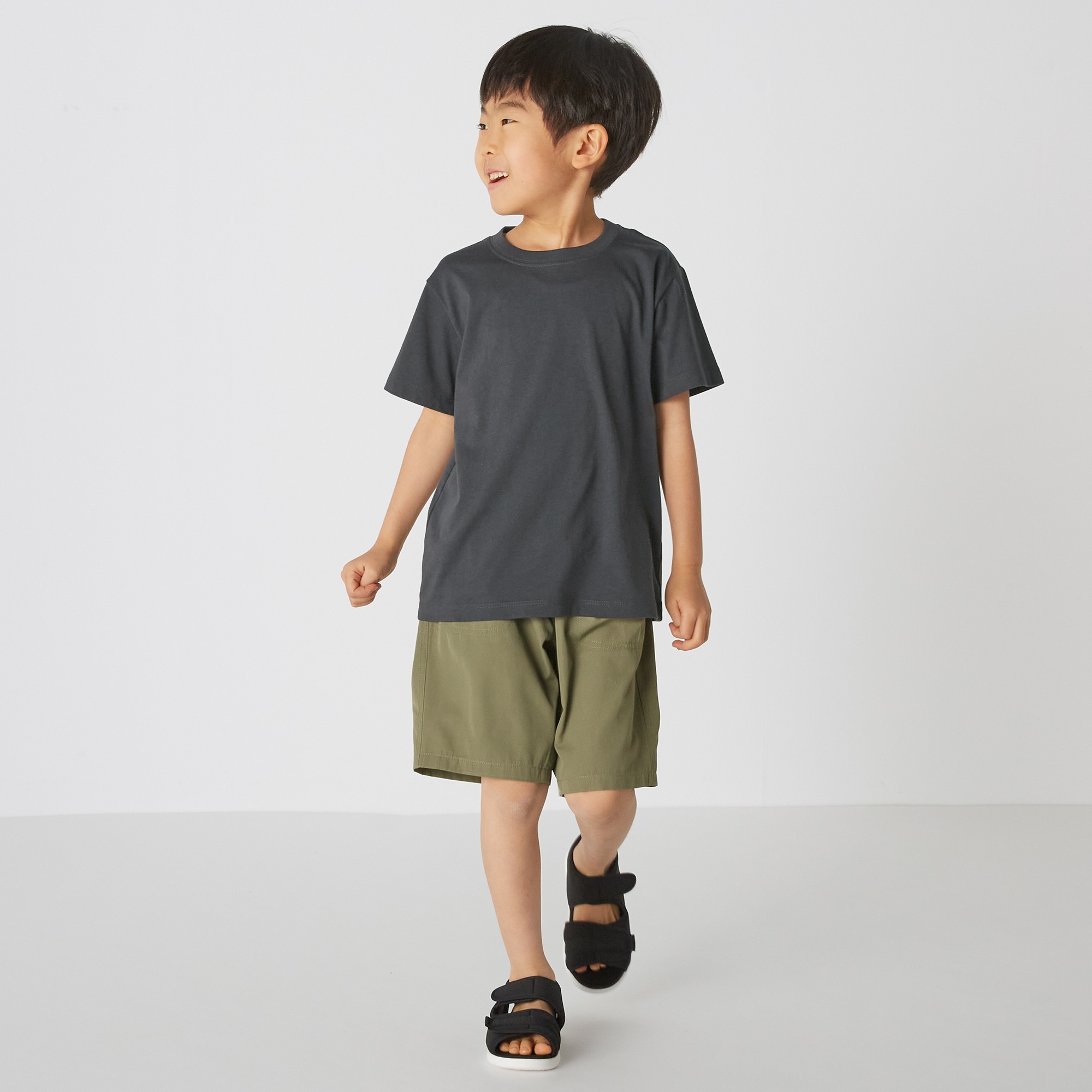 Crewneck S/S T-Shirt(kids)